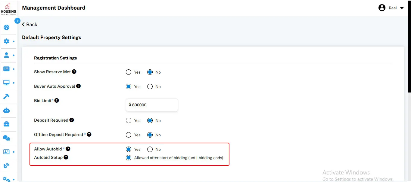 Accessing the Listing Monitor